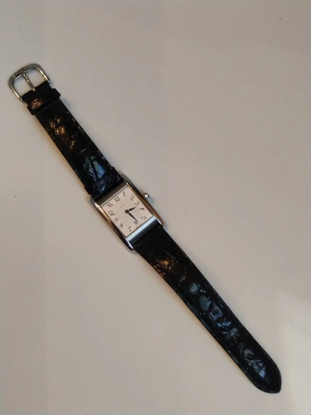 Men's Ladies Coach Lexington Tank Style Watch New Battery